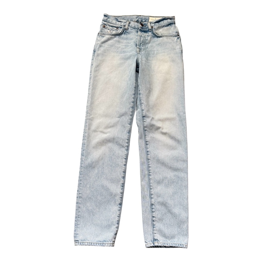 Imogene + Willie Ada Light Wash High Rise Straight Leg Jeans sz 24 - Picture 2 of 15